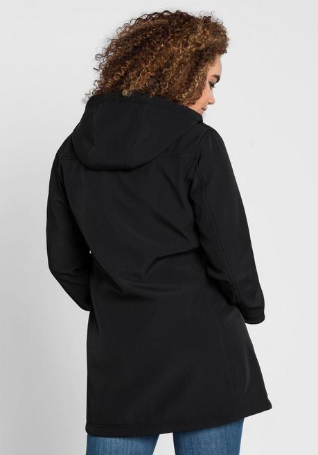 sheego Long-Softshelljacke - schwarz sheego Top Angebot