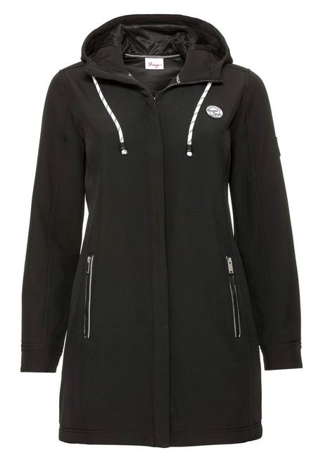 sheego Long-Softshelljacke - schwarz sheego Top Angebot