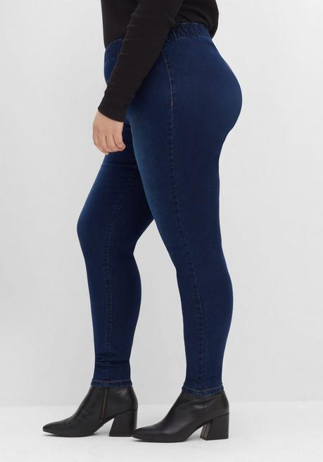 sheego Jeggings in individueller Waschung - dark blue Denim sheego Bestseller