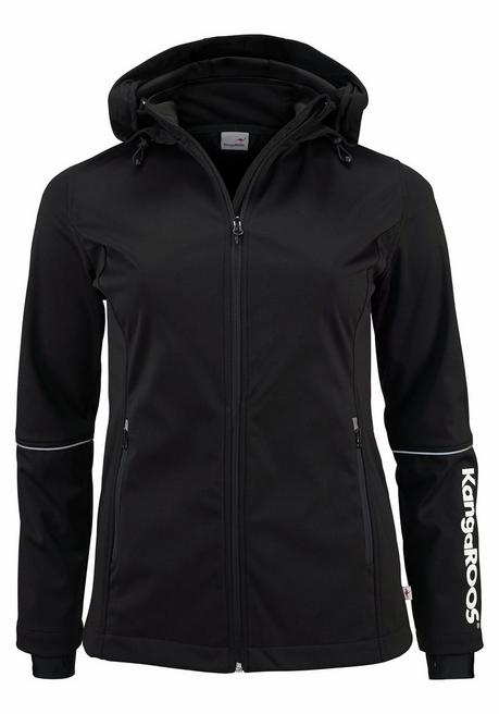 KangaROOS LM Softshelljacke - schwarz sheego Sonderangebote