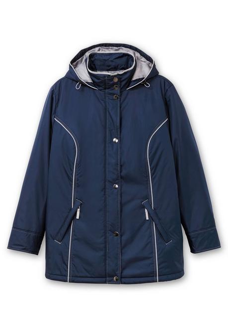 sheego Wind- und wasserabweisende Funktionsjacke - marine sheego Tiefpreis