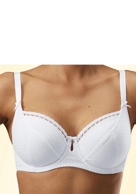 PETITE FLEUR Bügel-BH - weiß+schwarz sheego Online Shopping