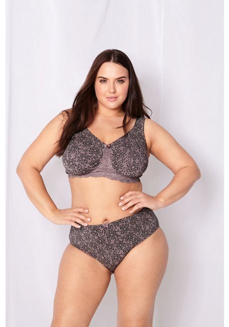 NUANCE Slip in extrahohem Schnitt, aus Baumwolle - taupe sheego Cyber Monday