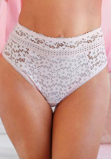 NUANCE High-Waist-String - perlmutt sheego Jubiläumsangebot