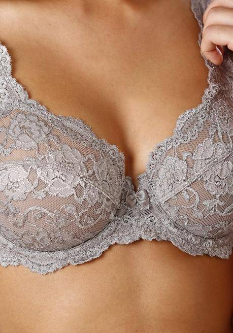PETITE FLEUR Bügel-BH - stein+weiß sheego Wochenangebot