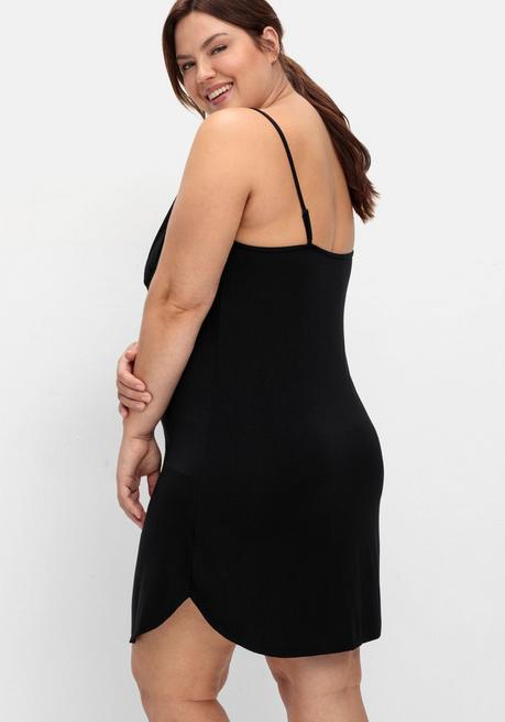 sheego Unterkleid mit verstellbaren Trägern - schwarz sheego Kostenlose Rückgabe