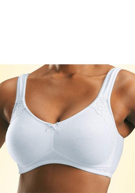 PETITE FLEUR Soft-BH - lila+weiß sheego Letzte 3 Tage