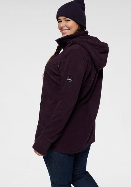 Polarino Fleecejacke - aubergine sheego Begrenzt auf 3 Tage