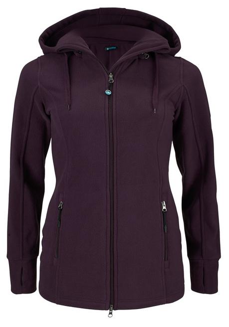 Polarino Fleecejacke - aubergine sheego Begrenzt auf 3 Tage