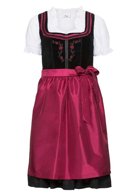 sheego Dirndl mit Schürze und Bluse 3tlg. - schwarz-rot sheego 50% Rabatt für begrenzte Zeit