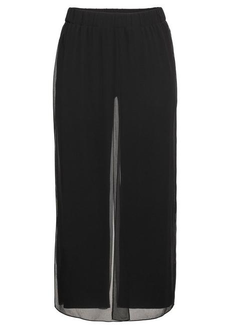 sheego Weite Hose im Lagenlook - schwarz sheego Rabatt