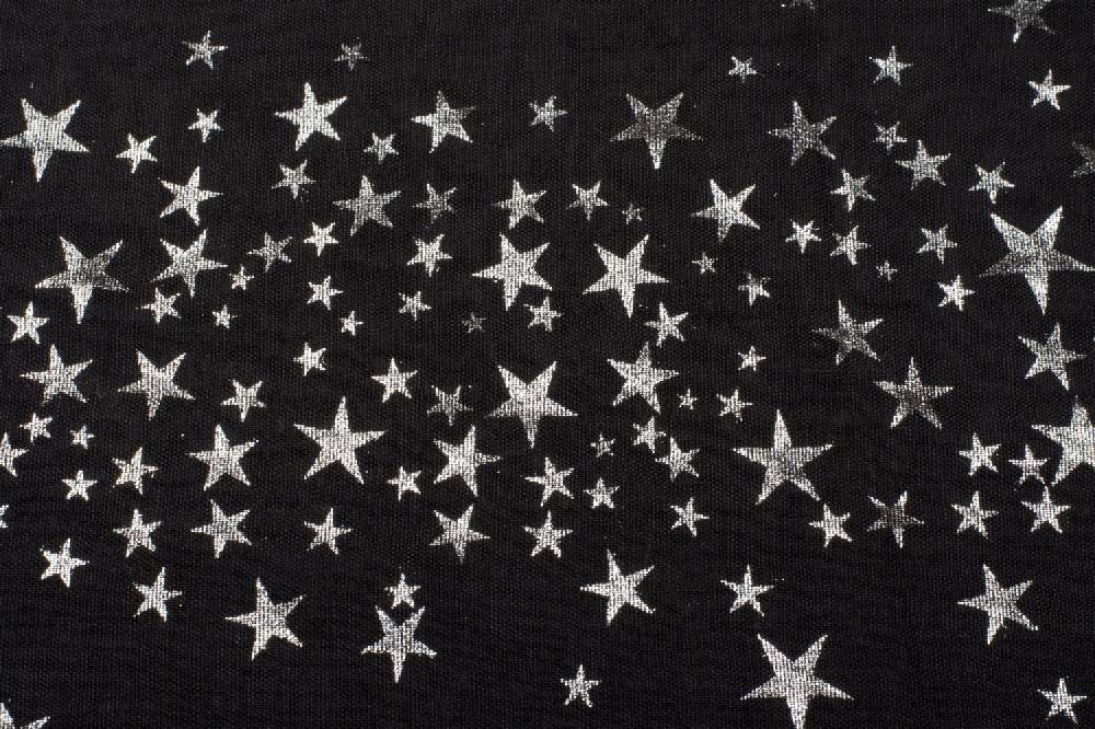 ﻿Stylebreaker Loop Schal mit Metallic Sterne Print Speichern exportieren