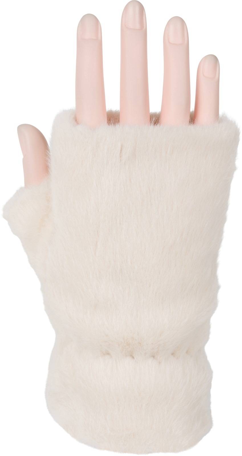 Stylebreaker Fingerlose Handschuhe Kunstfell Einfarbig Im Verkauf