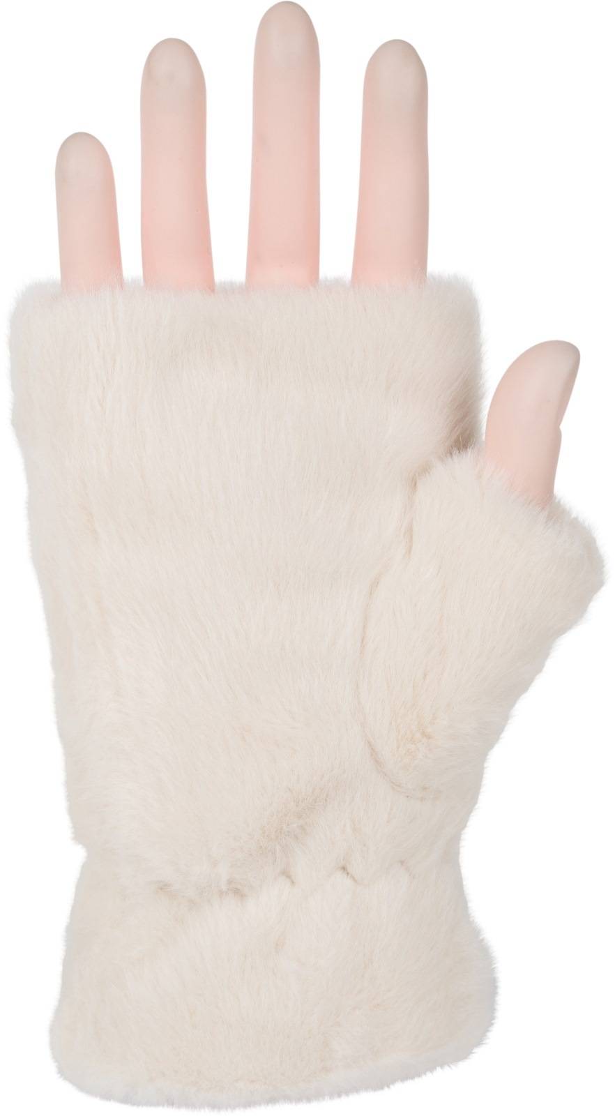 Stylebreaker Fingerlose Handschuhe Kunstfell Einfarbig Im Verkauf