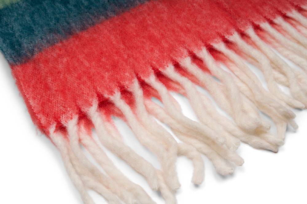 Stylebreaker Web Strickschal breite Streifen bunt Auslauf