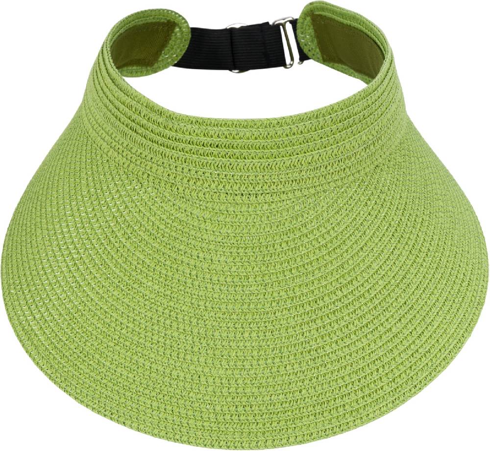 Stylebreaker Papierstroh Visor Cap Einfarbig im Angebot