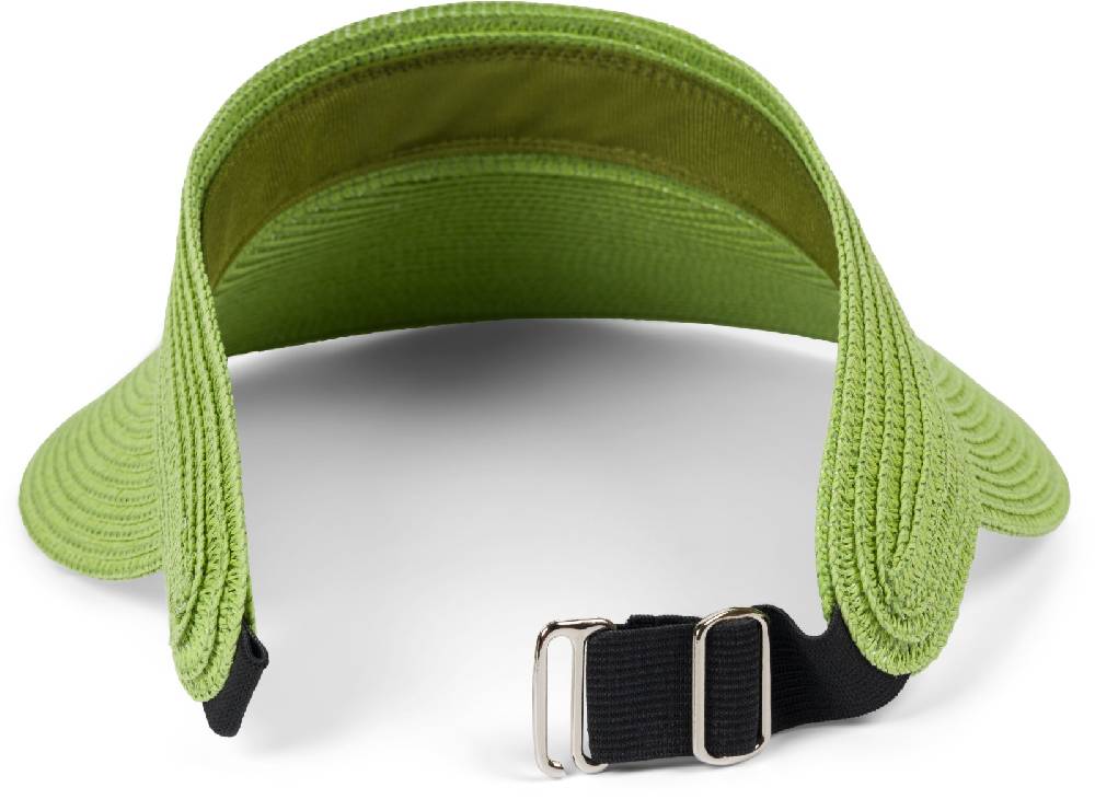 Stylebreaker Papierstroh Visor Cap Einfarbig im Angebot