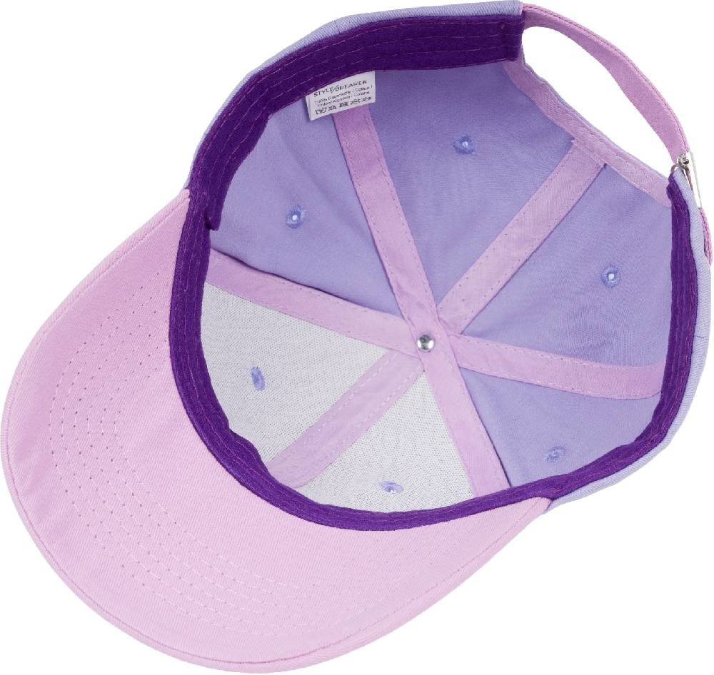 Stylebreaker Baseball Cap Zweifarbig Pastell Blitzverkäufe