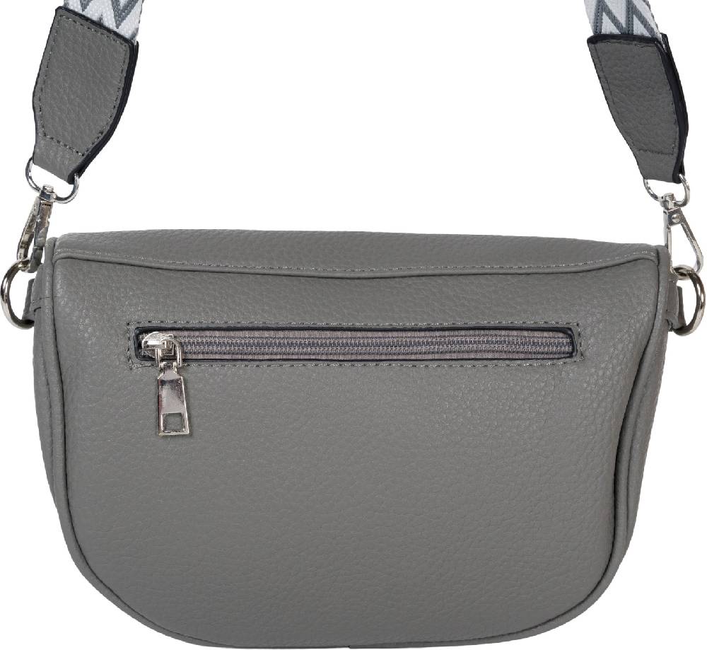Stylebreaker Halbmond Crossbody Bag Zick-Zack Raute Fabrik Onlineshop