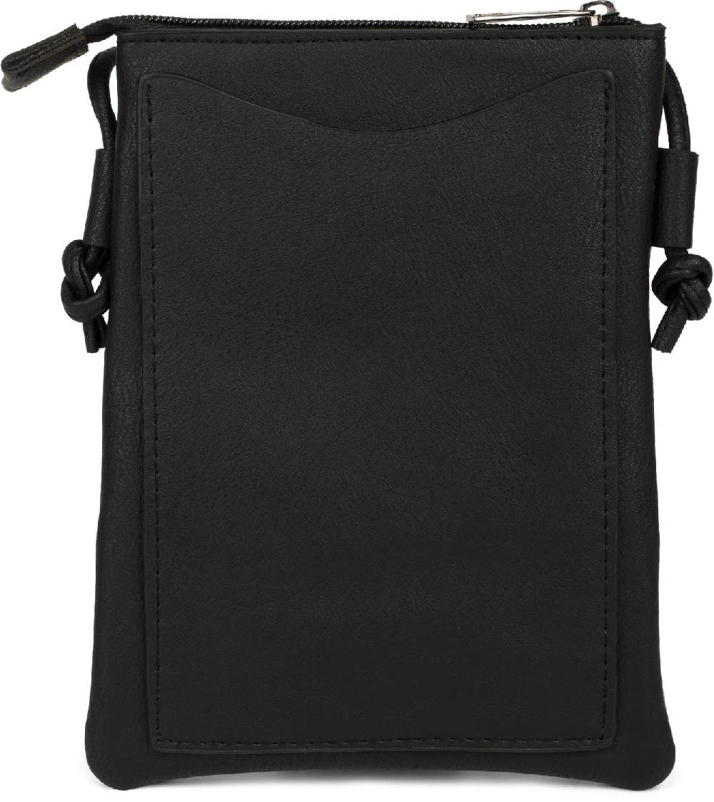 Stylebreaker Mini Umhängetasche mit ZickZack Cutout und Nieten Weihnachtsangebot
