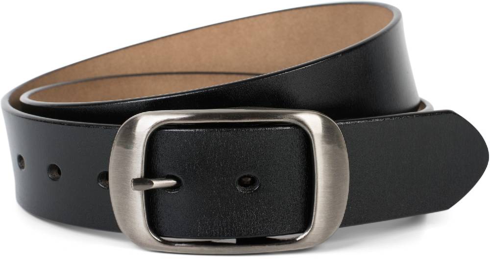 Stylebreaker Unisex Leder Gürtel Unifarben Lagerräumung