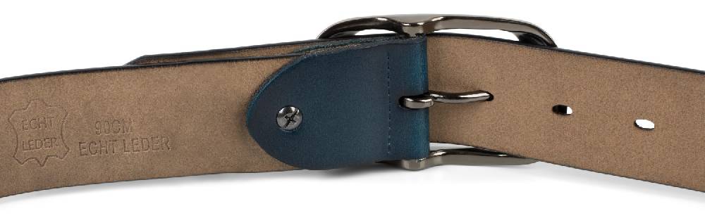 Stylebreaker Unisex Leder Gürtel Unifarben Lagerräumung