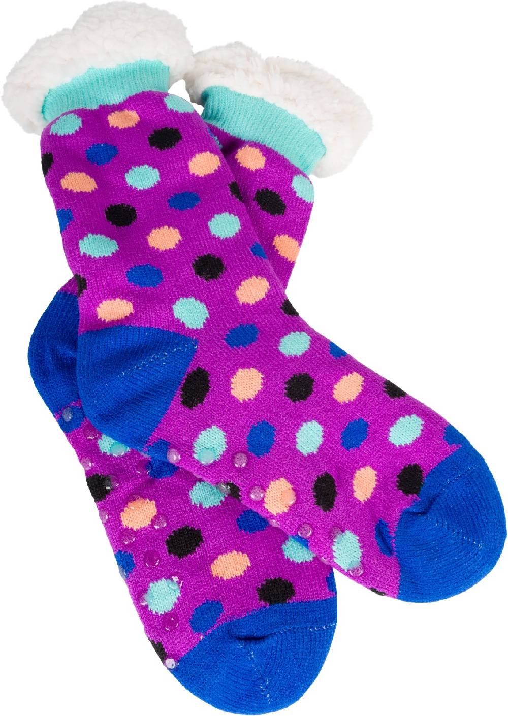 Stylebreaker ABS Kuschelsocken Punkte Muster Riesige Ersparnisse