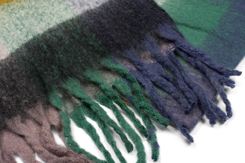 Stylebreaker Karo Web Strickschal bunt Wochenangebot