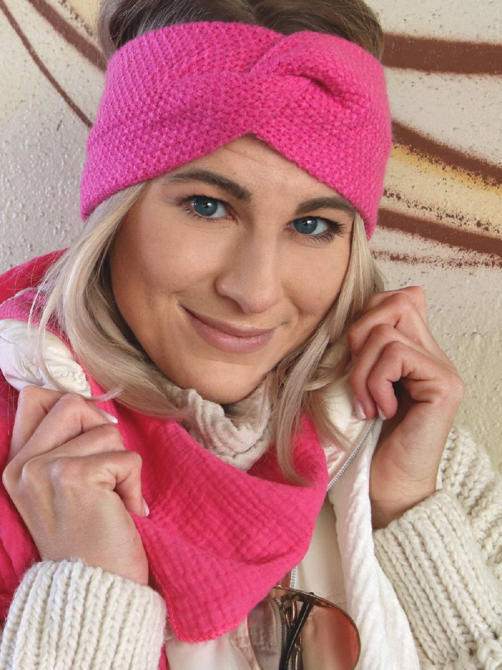 Stylebreaker Strick Stirnband Reiskorn Muster Bis zu 65% Rabatt
