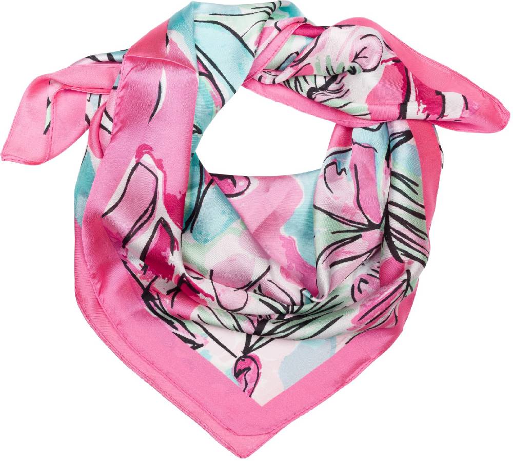 Stylebreaker Halstuch Palmen Muster Popart Style Fabrik Onlineshop