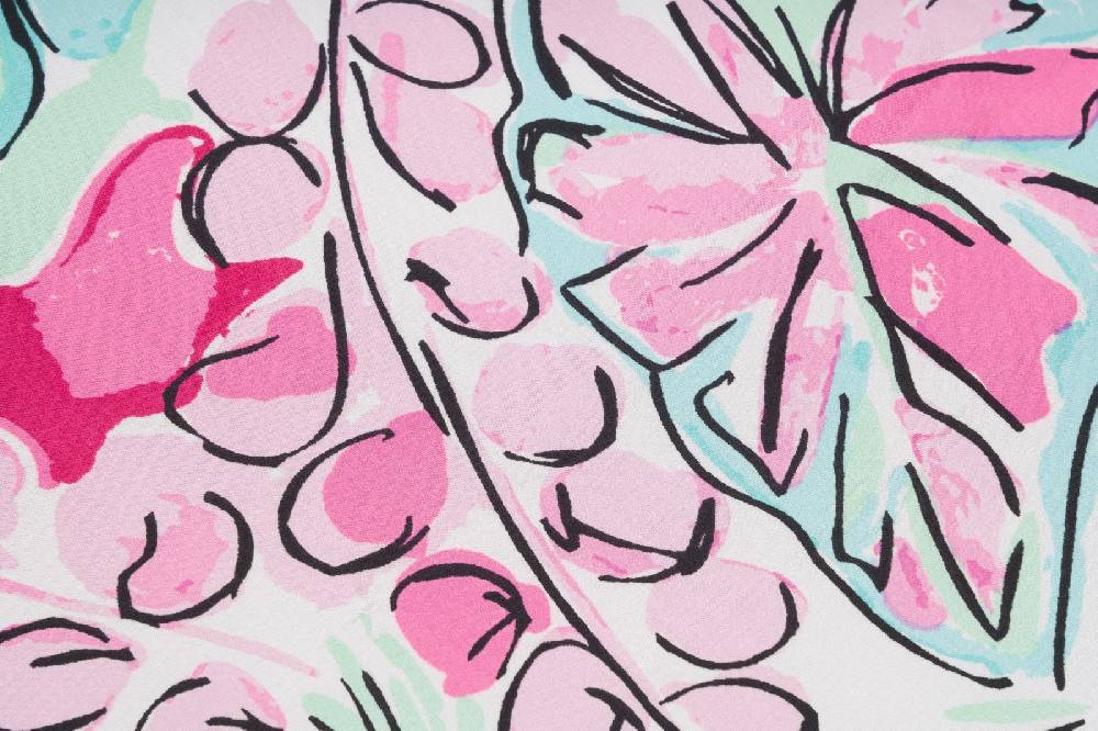 Stylebreaker Halstuch Palmen Muster Popart Style Fabrik Onlineshop