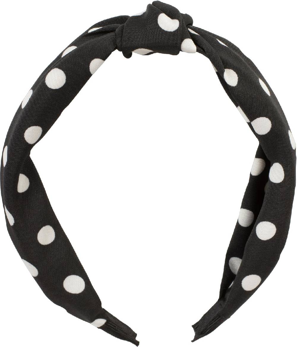 Stylebreaker Haarreif mit Vintage Punkte Muster Kauf eins, bekomm eins gratis