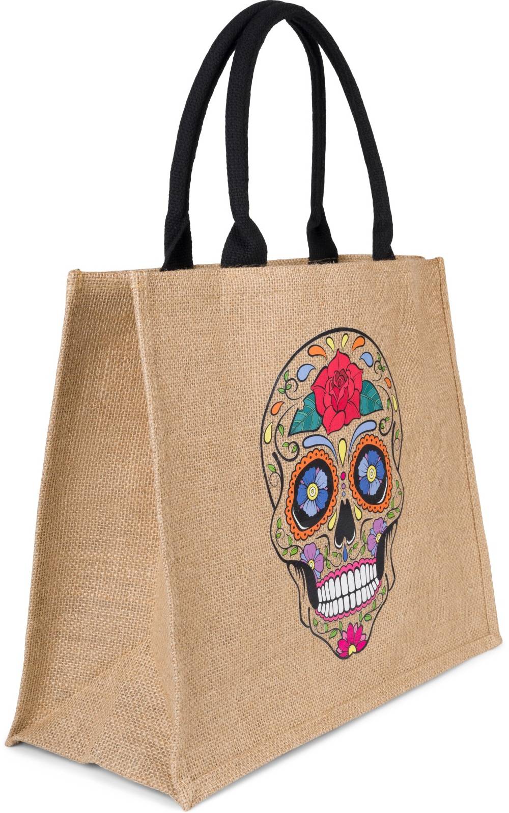 Stylebreaker Leinen Henkeltasche Sugar Skull Wochenangebot