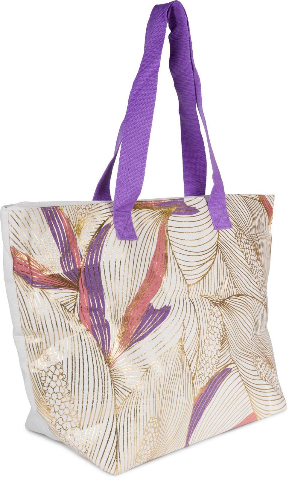 Stylebreaker Strandtasche Tropic Metallic Blätter JETZT KAUFEN
