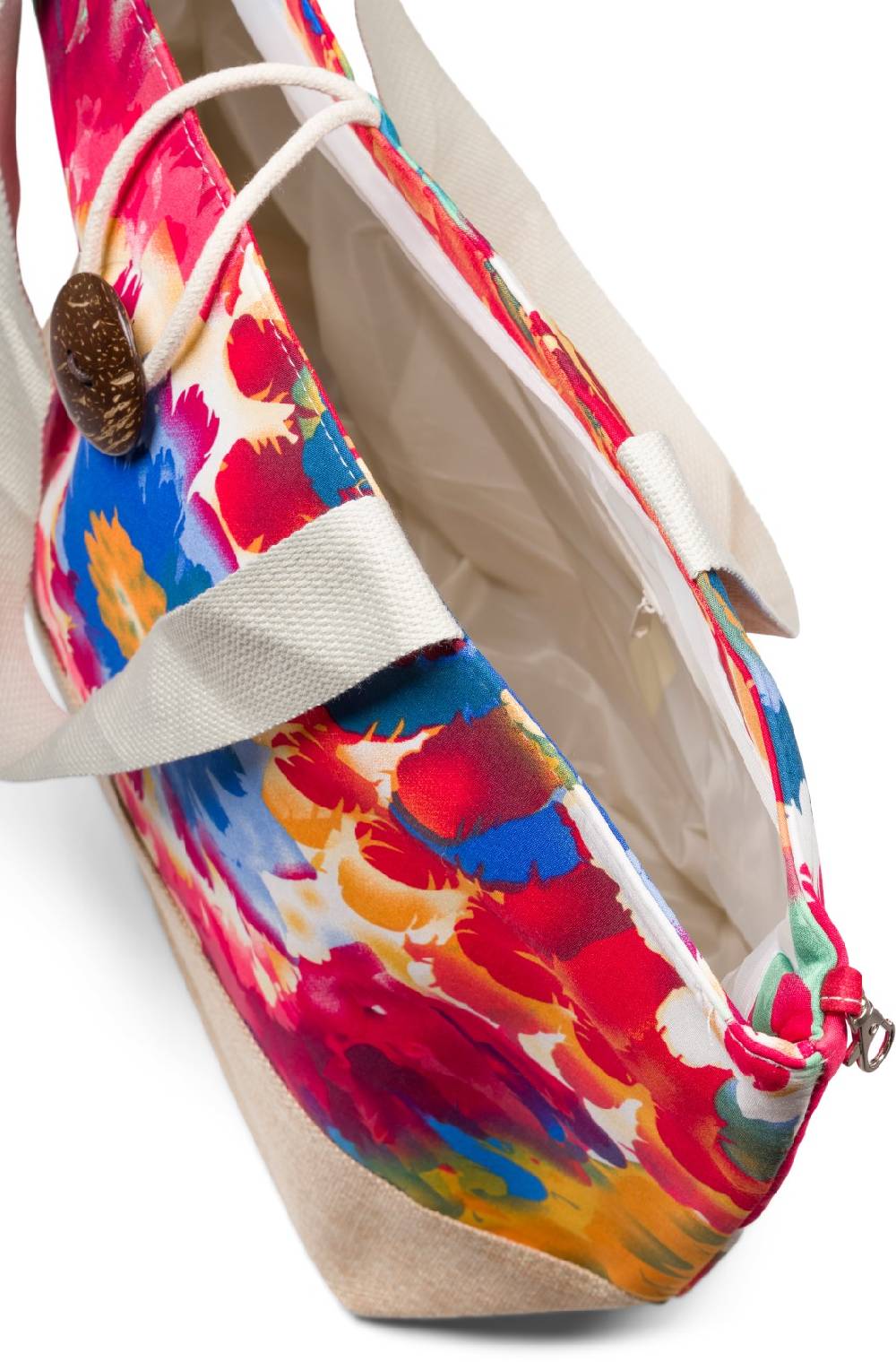 Stylebreaker Strandtasche mit Blumen Muster Neueste Stile