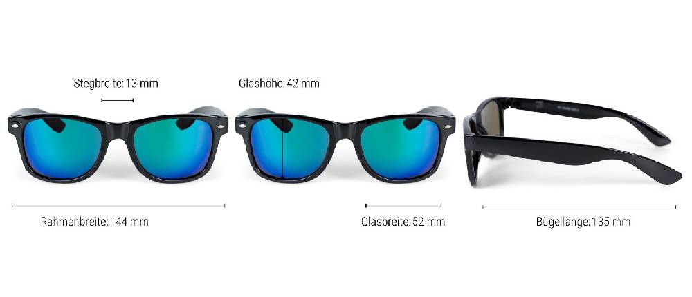 Stylebreaker Nerd Sonnenbrille mit Rechteckigen Gläsern Bis zu 65% Rabatt