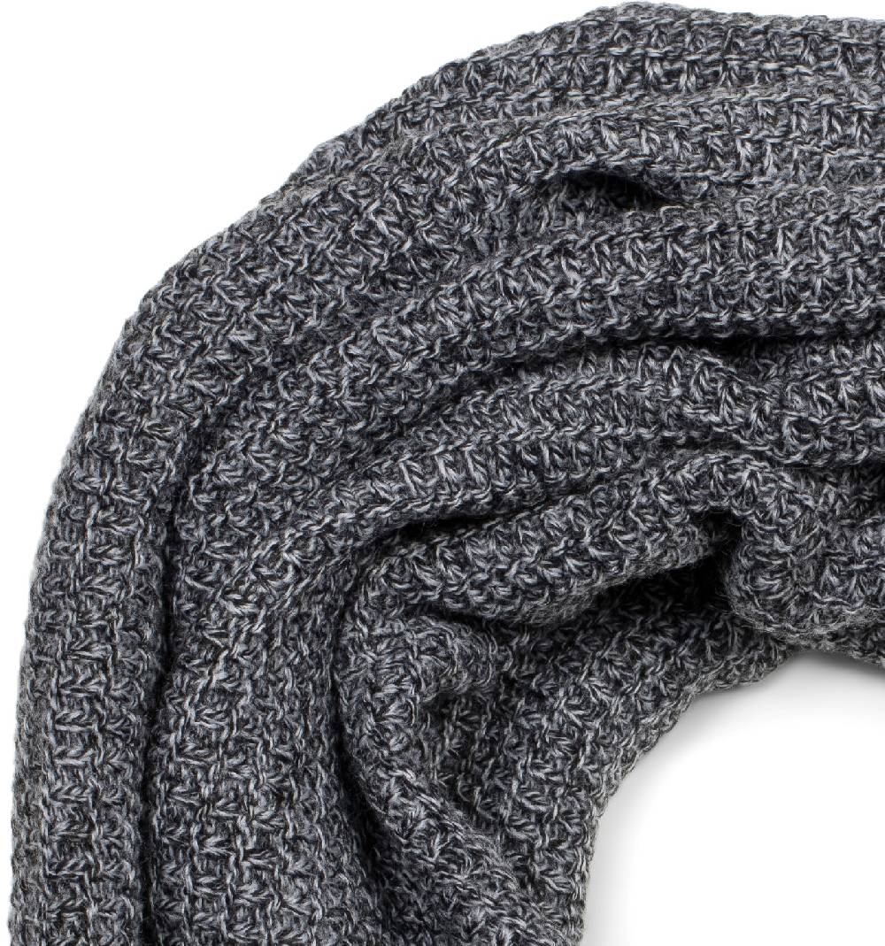 Stylebreaker Strick Loop mit Karo Strickmuster Black Friday Preise