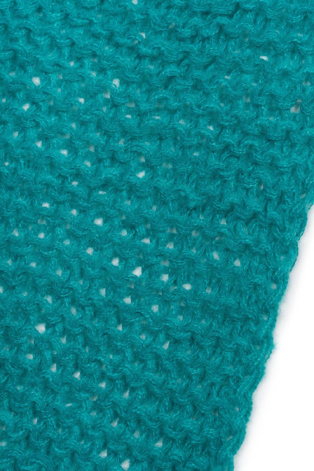Stylebreaker Langer Strick Schal mit Wellen Strickmuster Hotsell