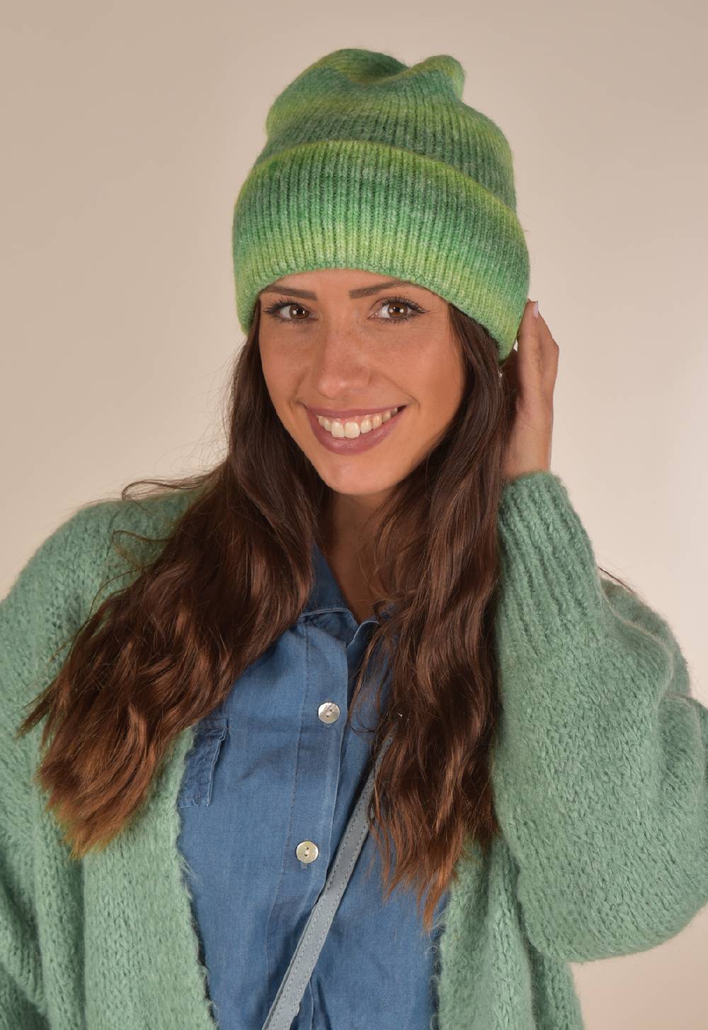 Stylebreaker Strickmütze Ombré Fabrikverkauf