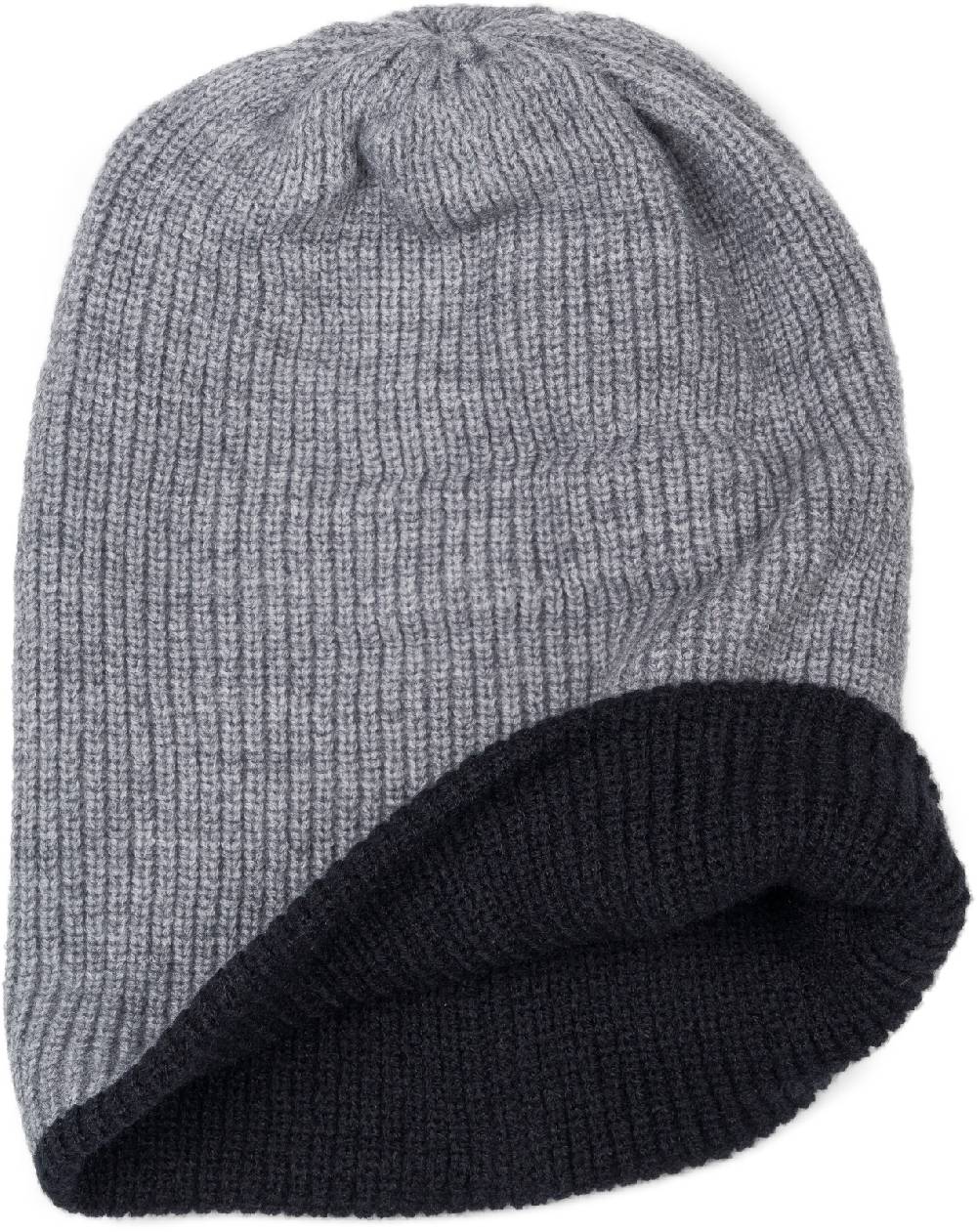 Stylebreaker Wende Feinstrick Beanie doppelt gestrickt Sonderangebot