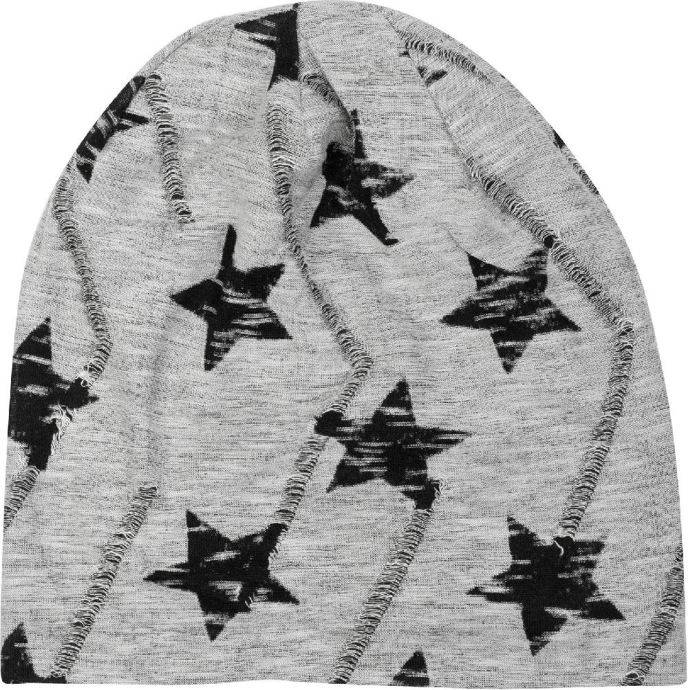 Stylebreaker Loop und Beanie Set Sterne Print Used Look Flash Sale