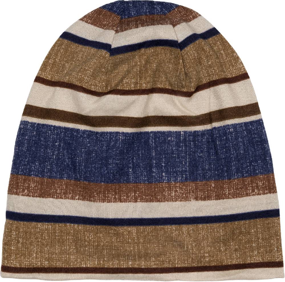 Stylebreaker Feinstrick Beanie Mütze Streifen Vatertagsangebot