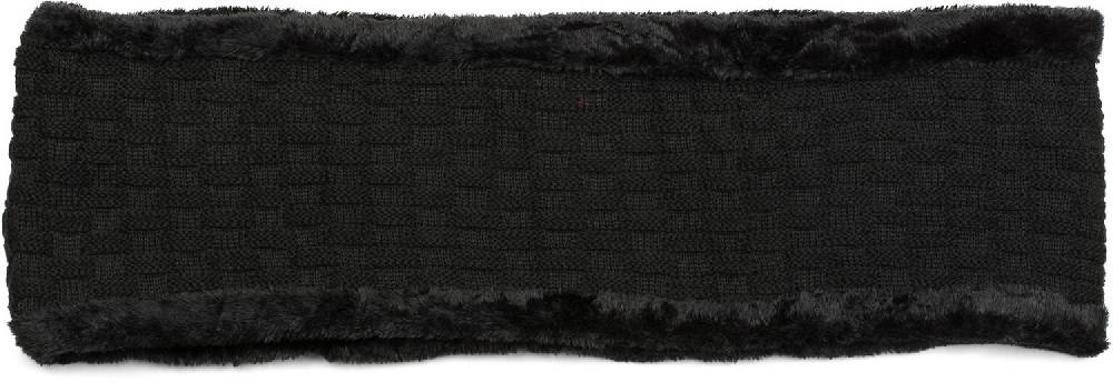 Stylebreaker Feinstrick Loop mit Flecht Muster und Teddyfleece Zeitlich begrenztes Angebot