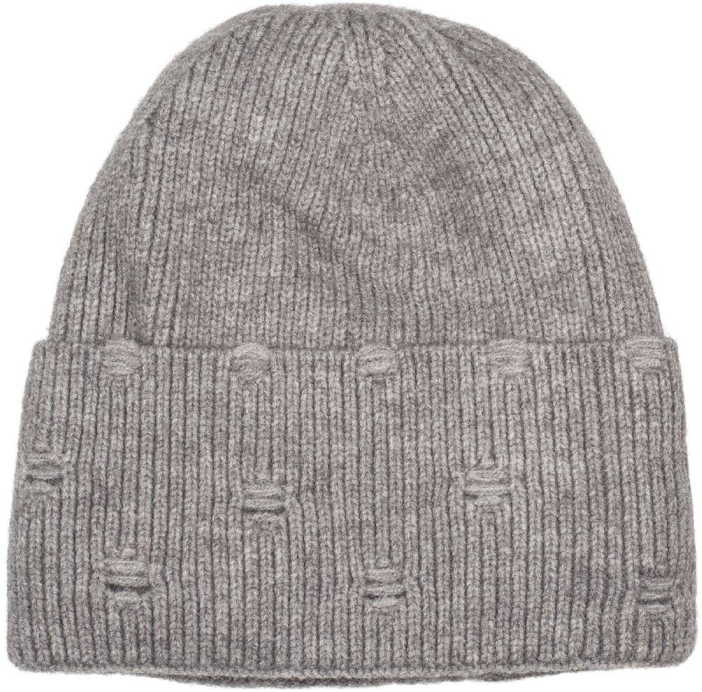 Stylebreaker Strickmütze mit Rippenmuster und Rissen Große Rabatte