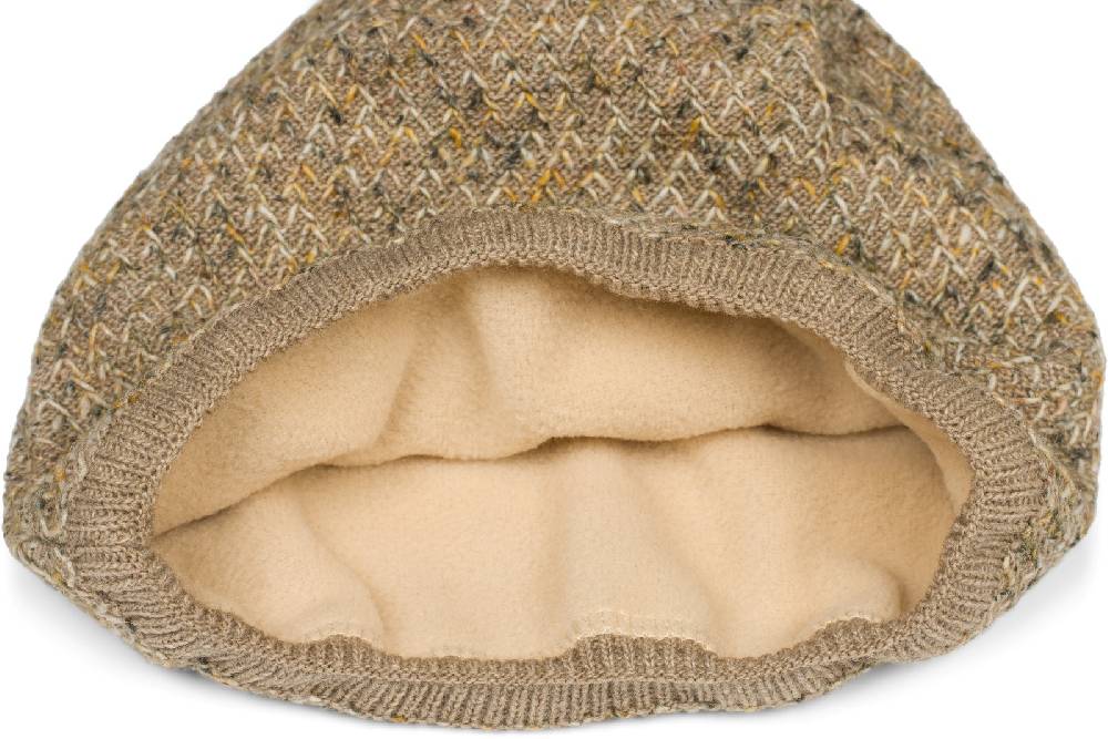 Stylebreaker Strick Beanie Mütze Dreieck Bunt mit Thermo-Fleece Saisonale Angebote