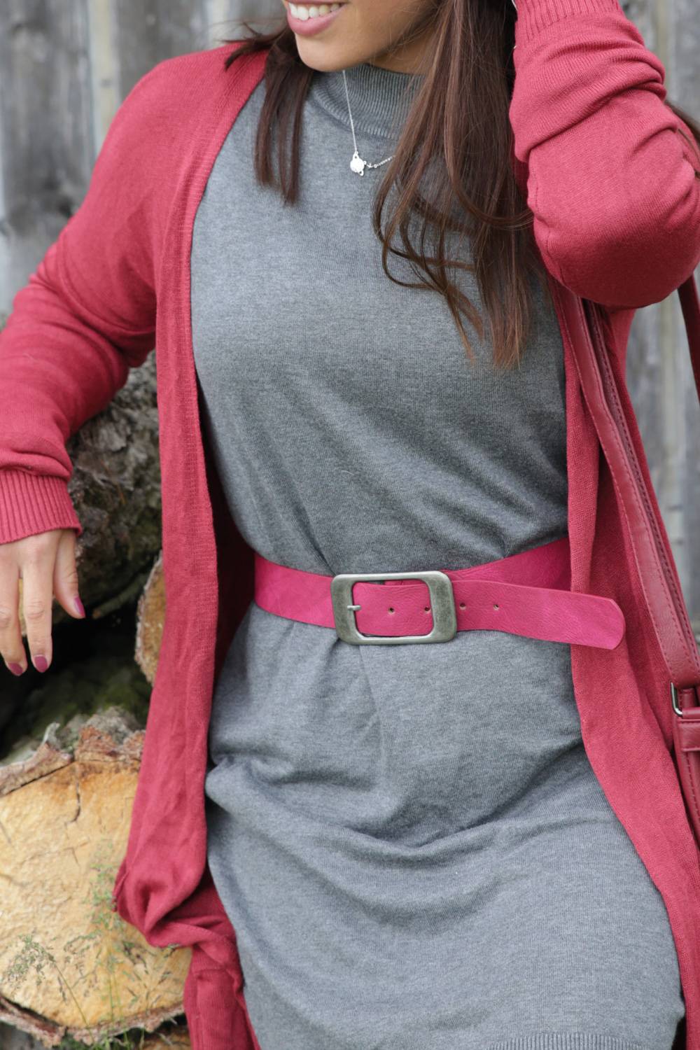 Stylebreaker Gürtel unifarben mit großer rechteckiger Schnalle Super Sparpreis