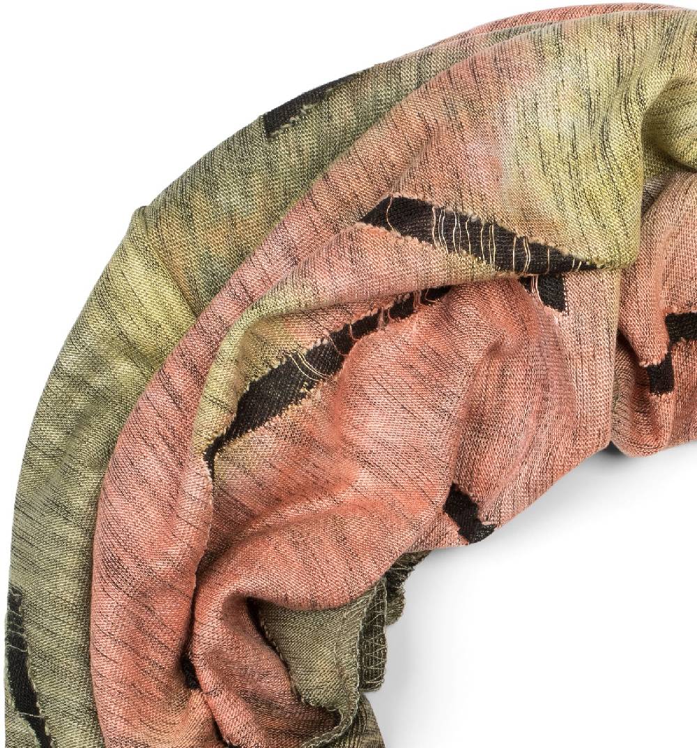 Stylebreaker Loop Schal Destroyed Batik Farbverlauf Neueste Stile