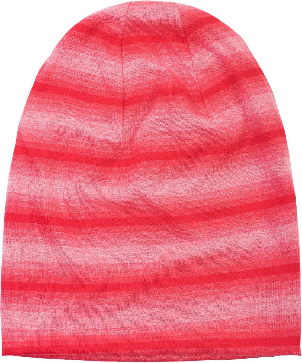 Stylebreaker Beanie Mütze mit Streifen Farbverlauf Muster Ton in Ton im Angebot