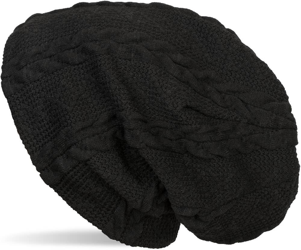 Stylebreaker Feinstrick Beanie mit Zopfmuster und Fleece Neueste Stile