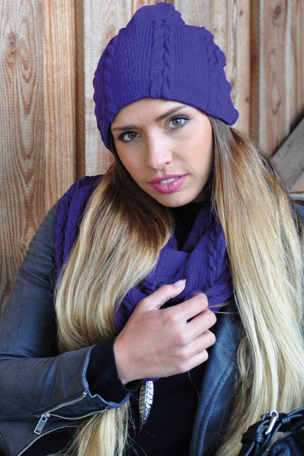 Stylebreaker Feinstrick Loop mit Zopfmuster Letzte 2 Tage
